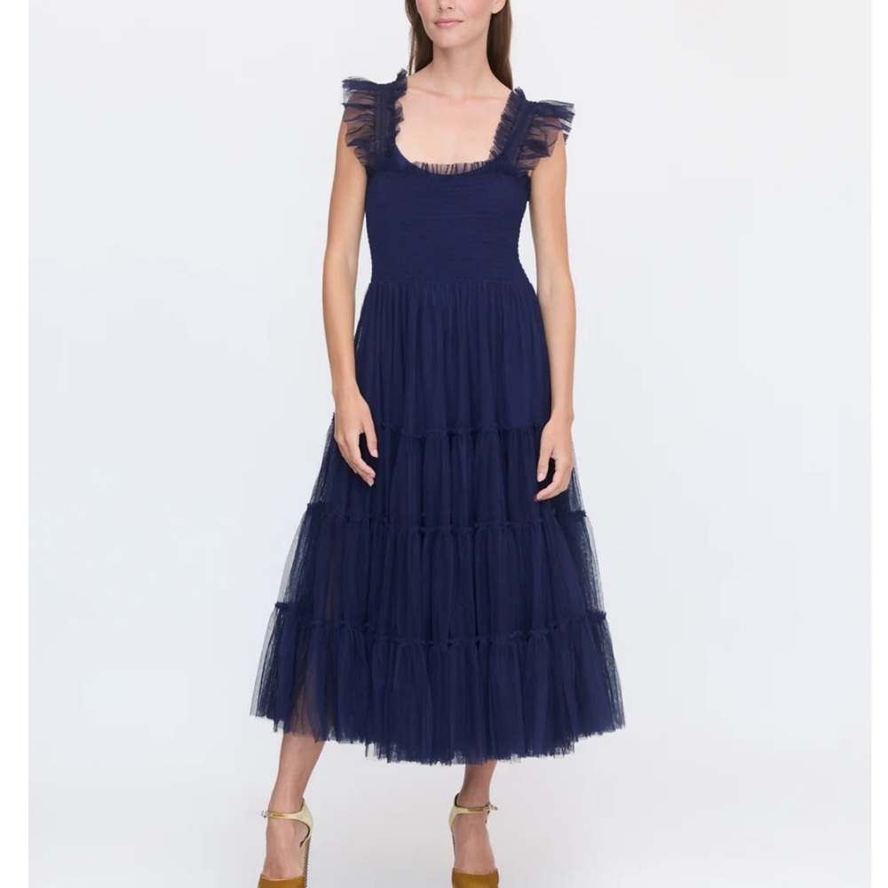 Hill House Collector’s Edition Nap Dress - Navy Tulle - XS